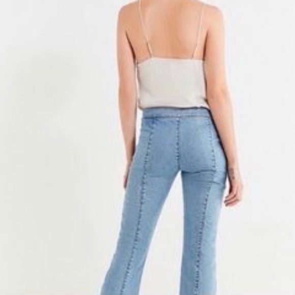 BDG Denim - •BDG• High Rise Cropped Side Zip Jeans Sz 10!